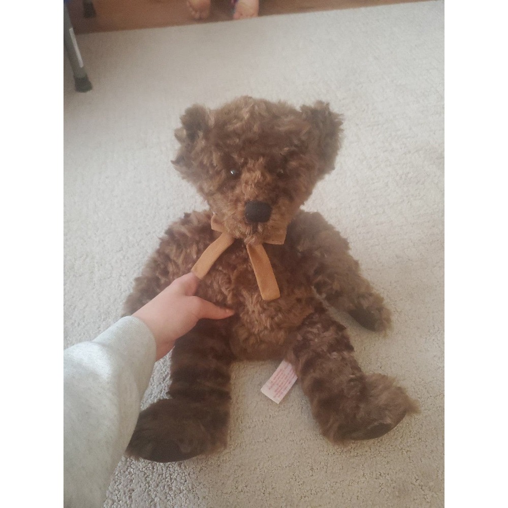 F.A.O  FAO Schwarz Fluffy Bear Teddy Stuffed Animal Plush Toy